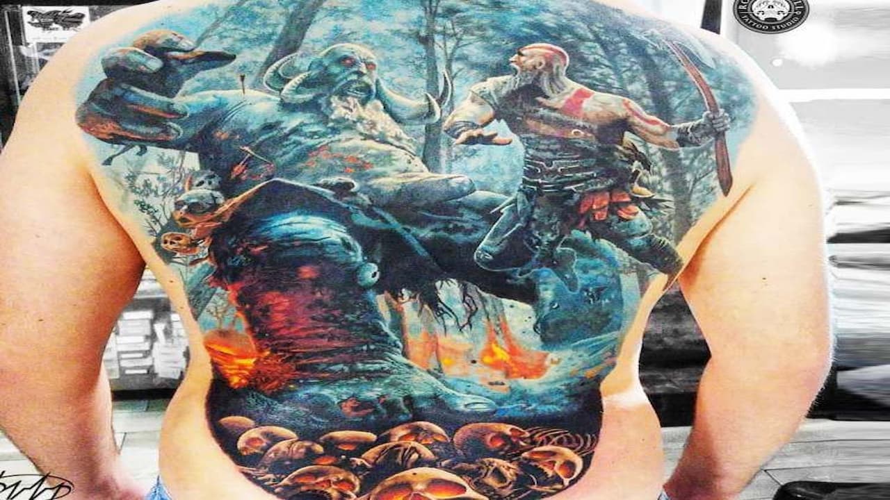 10 Best God Of War Tattoos Attack Of The Fanboy