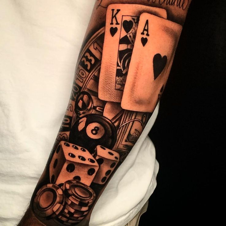 10 Best Lifes A Gamble Tattoo Ideas You Have To See To Believe Lifes A Gamble Tattoo Tattoos