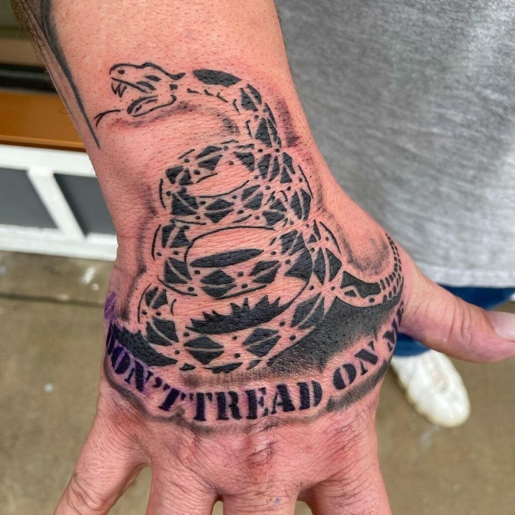 10 Stunning Don T Tread On Me Tattoo Ideas 2024