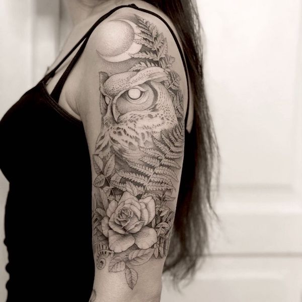 100 Beautiful Owl Tattoos With Meanings And Ideas Body Art Guru