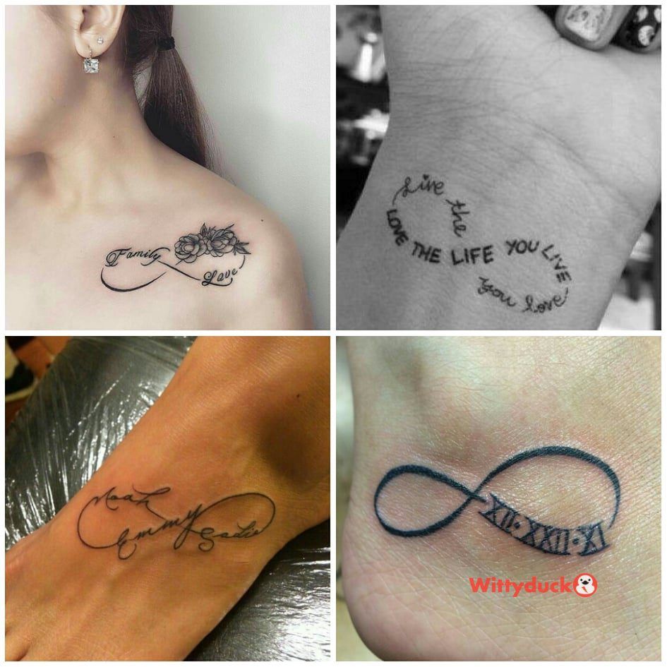 100 Most Stunning Infinity Tattoo Ideas Infinity Tattoo Designs