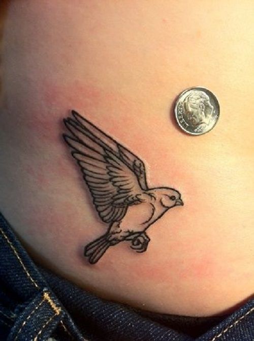 100 Small Bird Tattoos Design Ideas With Intricate Images Tiny Bird