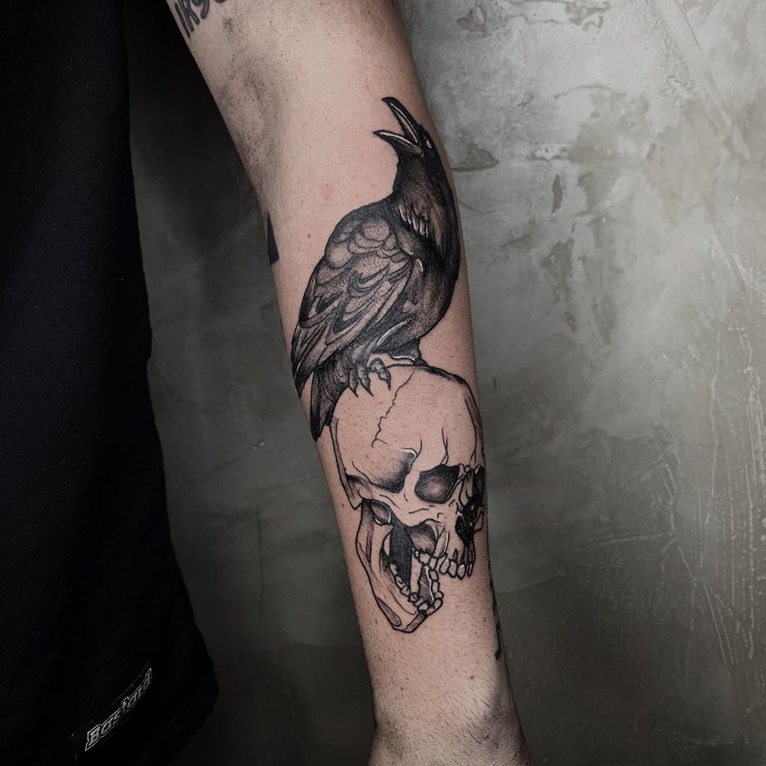 101 Amazing Crow Tattoo Designs You Need To See Crow Tattoo Crow