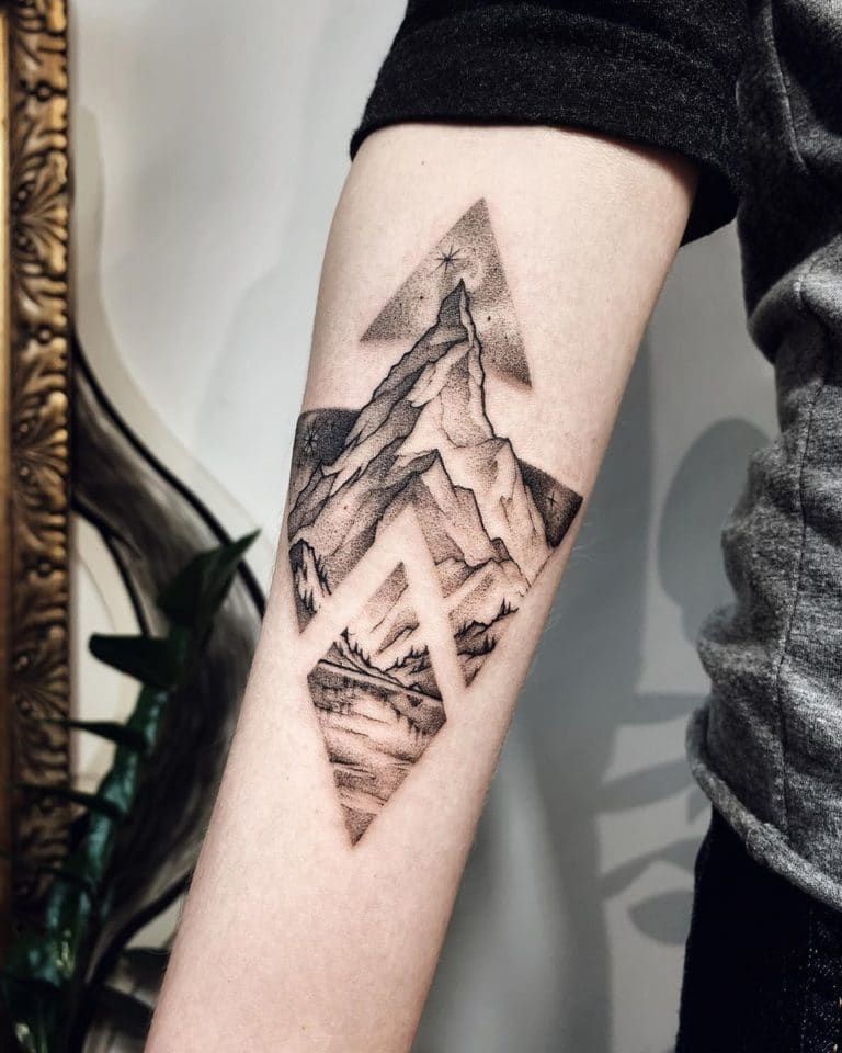 101 Amazing Mountain Tattoo Ideas You Need To See Mountain Tattoo