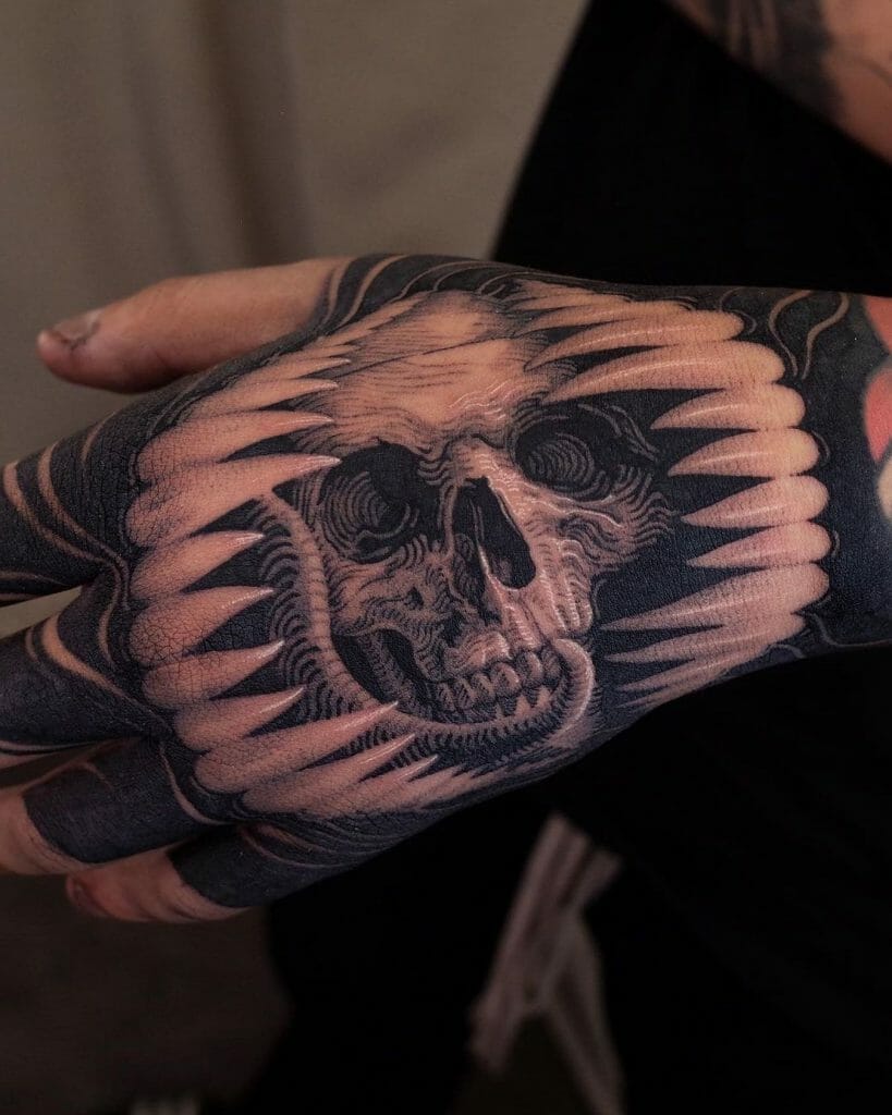 101 Best Skull Hand Tattoo Designs You Need To See