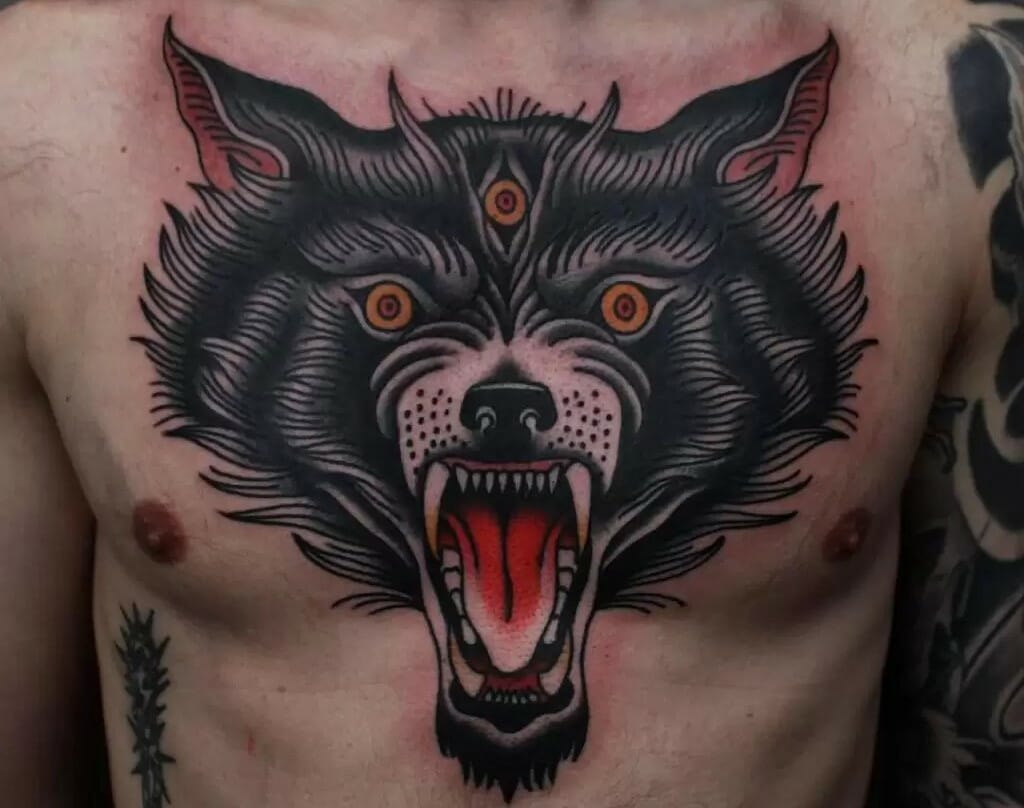 101 Best Traditional Wolf Tattoo Ideas You Have To See To Believe