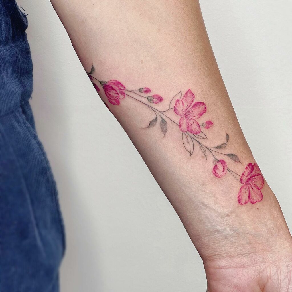 11 Feminine Cherry Blossom Tattoo Ideas That Will Blow Your Mind