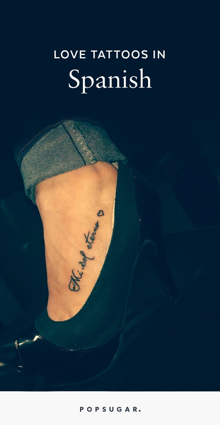 11 Love Tattoos In Spanish You Re Going To Want To Get As Soon As