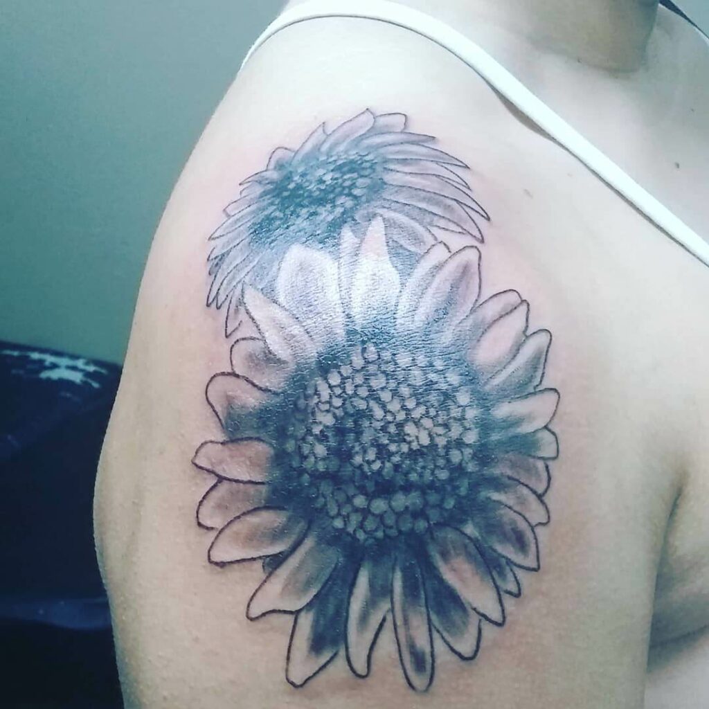 11 Sunflower Shoulder Tattoo Ideas You Ll Have To See To Believe