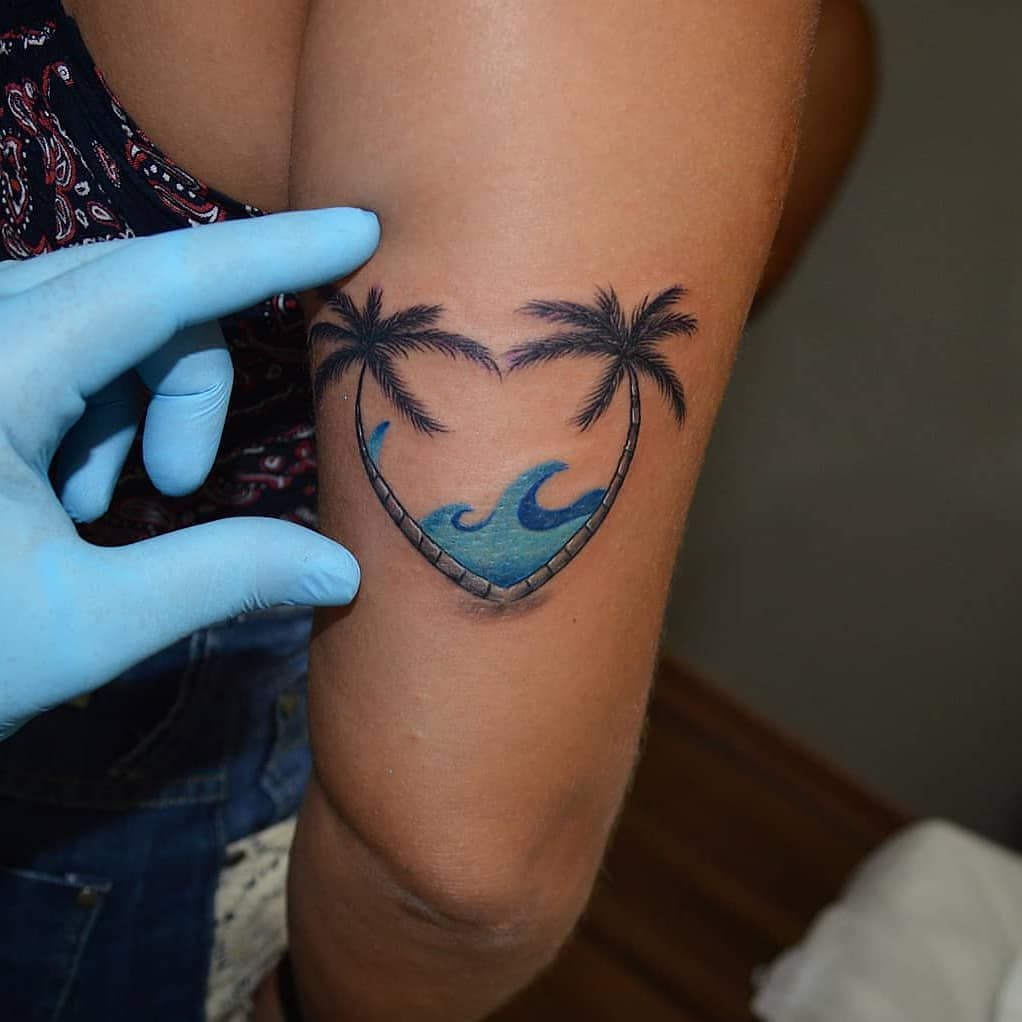 12 Best Small Beach Tattoo Images Tattoos Body Art Tattoos Hawaii