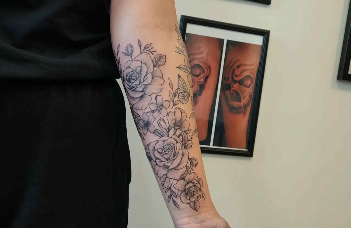 12 Female Flower Sleeve Tattoo Ideas For 2024