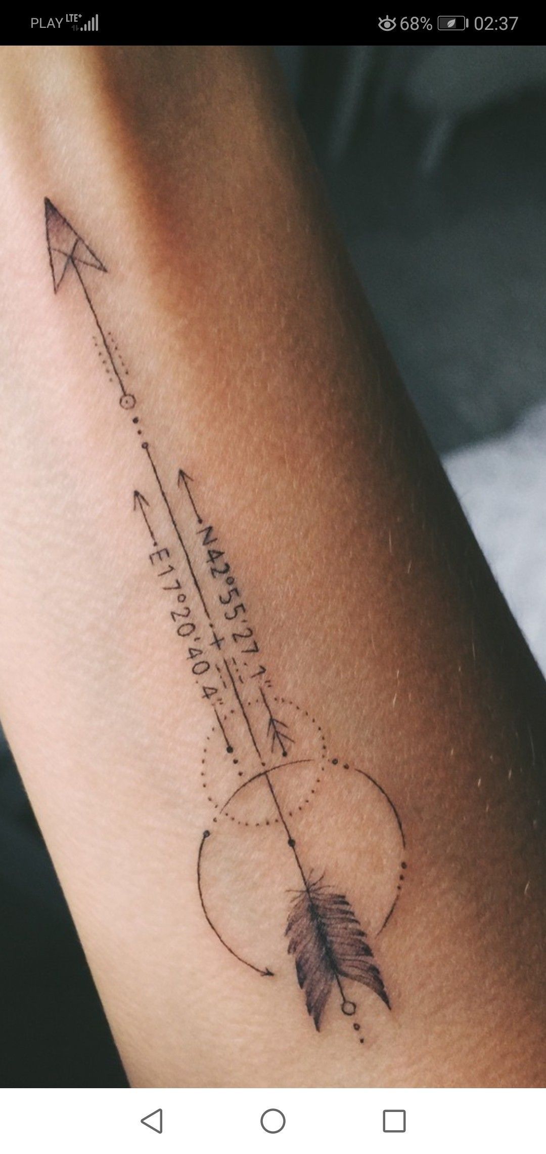 12 Latitude Longitude Tattoo Ideas In 2023 Coordinates Tattoo