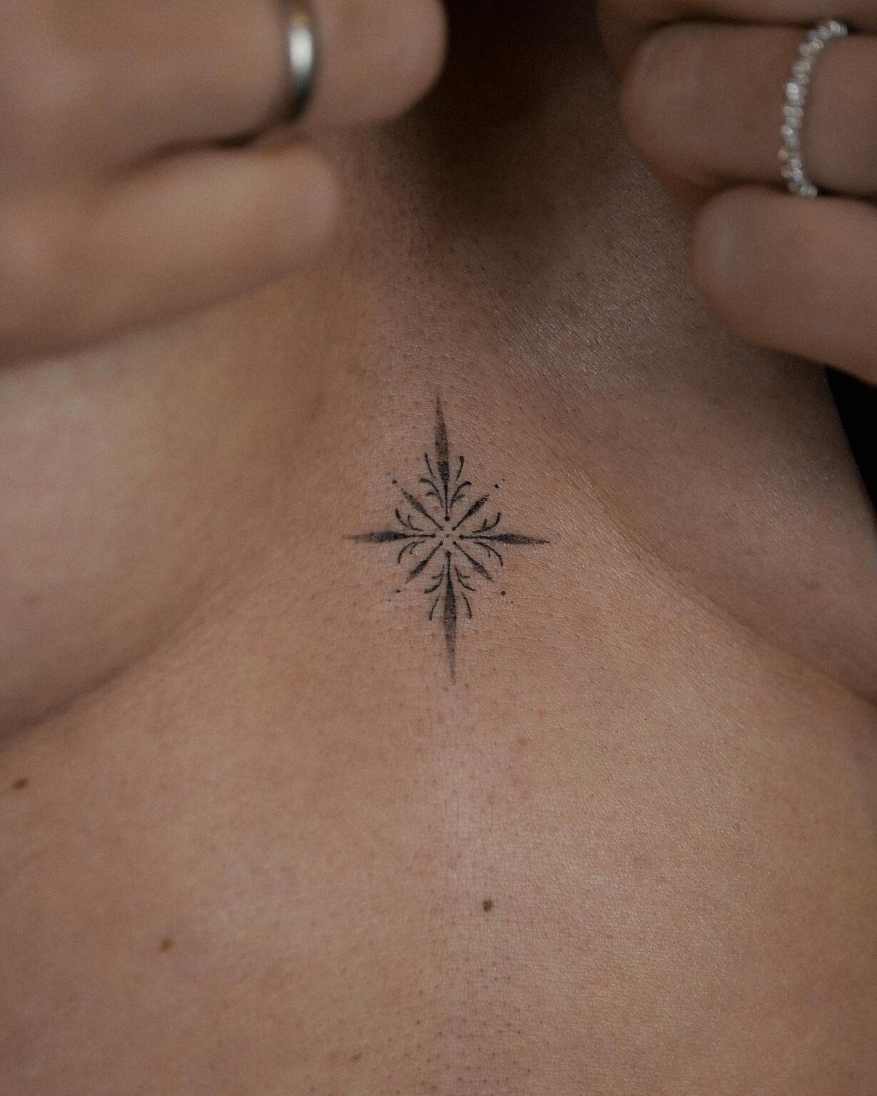 120 Sternum Tattoos To Ignite Your Creative Flame