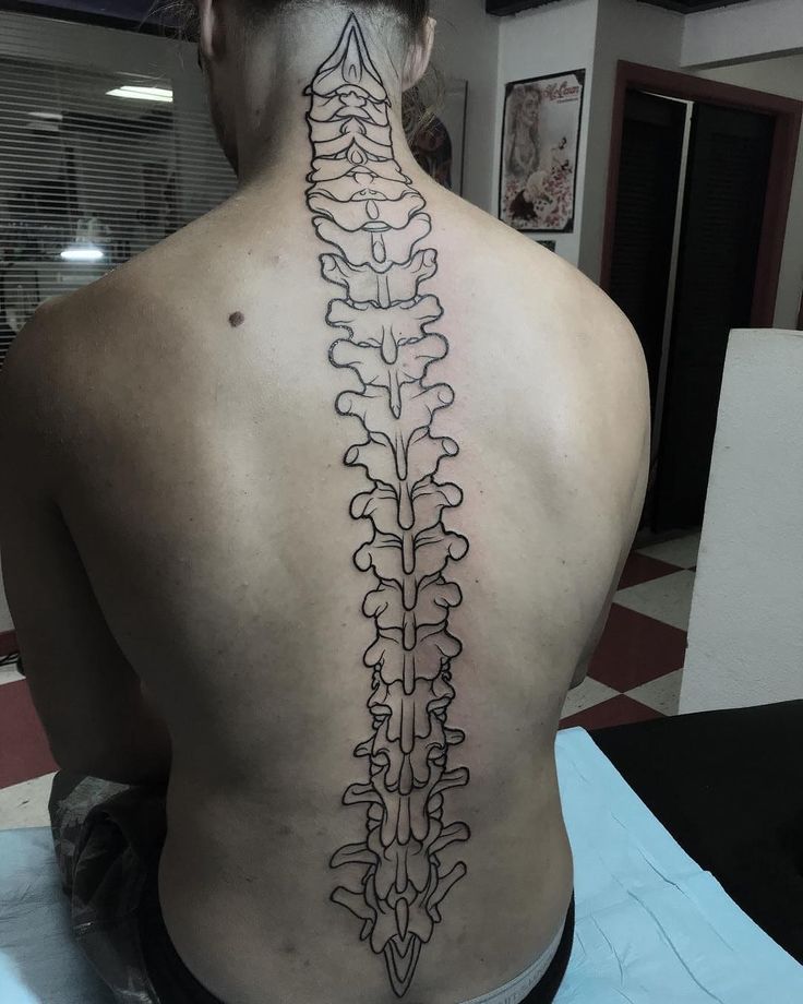 125 Brilliant Spine Tattoo Ideas To Die For Wild Tattoo Art