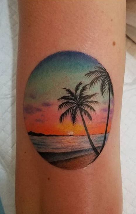 125 Unique Palm Tree Tattoos You Ll Need To See Tattoo Me Now