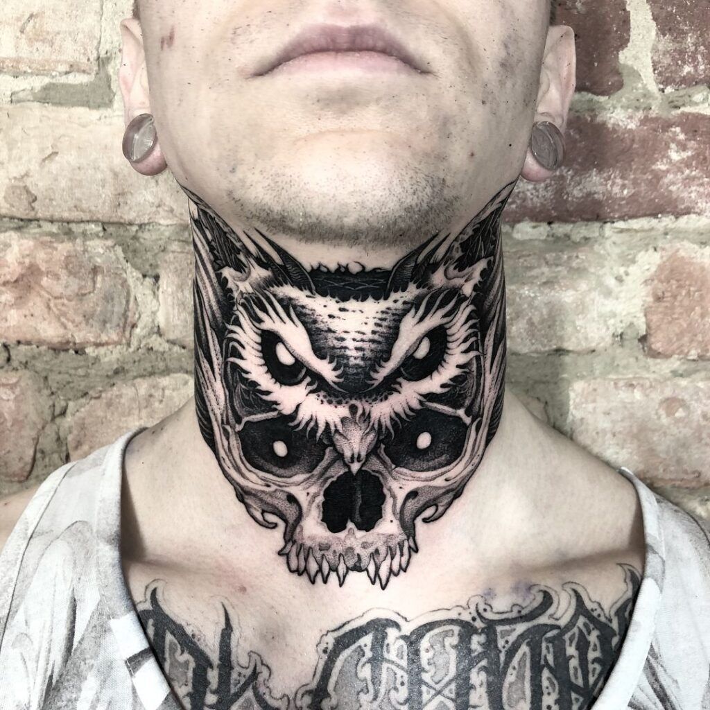 130 Cool Throat Tattoos Ideas With Meanings 2024 Tattoosboygirl