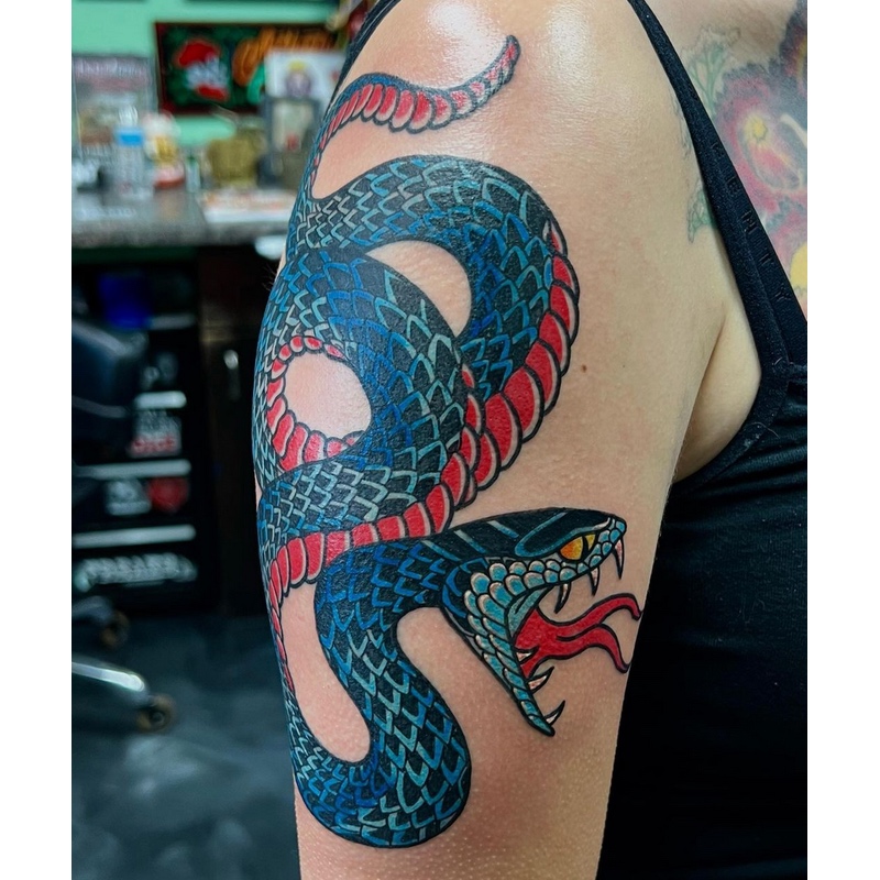 14 Snake Tattoo Meanings Serpent Ouroboros Tattoo Ideas