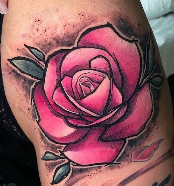 140 Meaningful Rose Tattoo Designs Art And Design Rose Tattoos