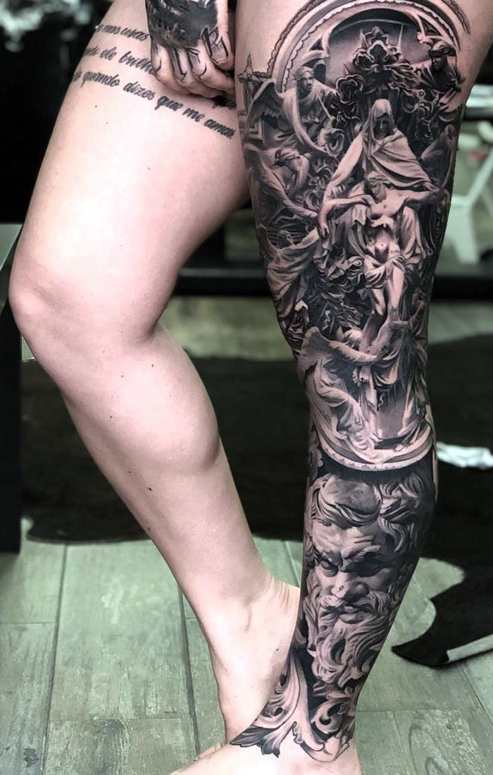 15 Tattoo Ideas For Legs That Are Classy And Cool