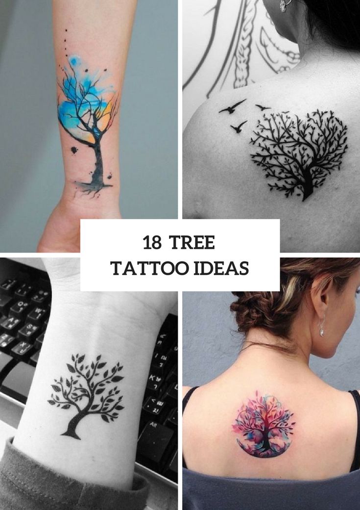 18 Beautiful Tree Tattoo Ideas Styleoholic