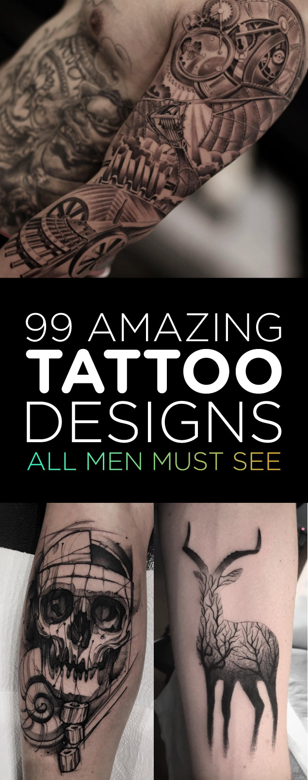 20 Amazing Tattoo Designs For Men Available Ideas