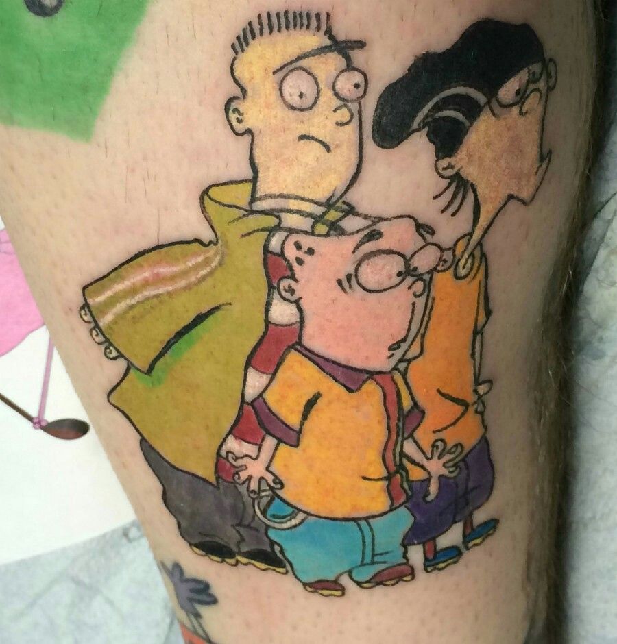 20 Best Courage The Cowardly Dog Tattoo Sleeve Image Ideas