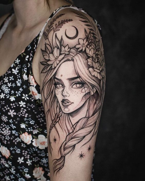 20 Best Female Warrior Tattoo Design Ideas For Men And Women