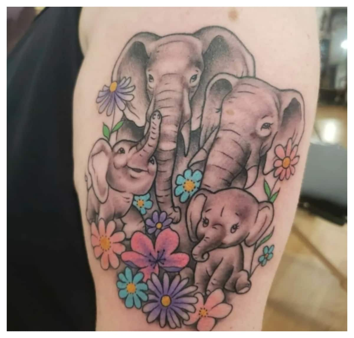 20 Best Motherhood Elephant Family Tattoo Ideas For Women Tuko Co Ke