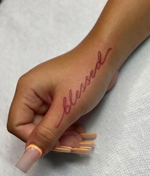 20 Blessed Tattoo Designs For Daily Inspiration 2023