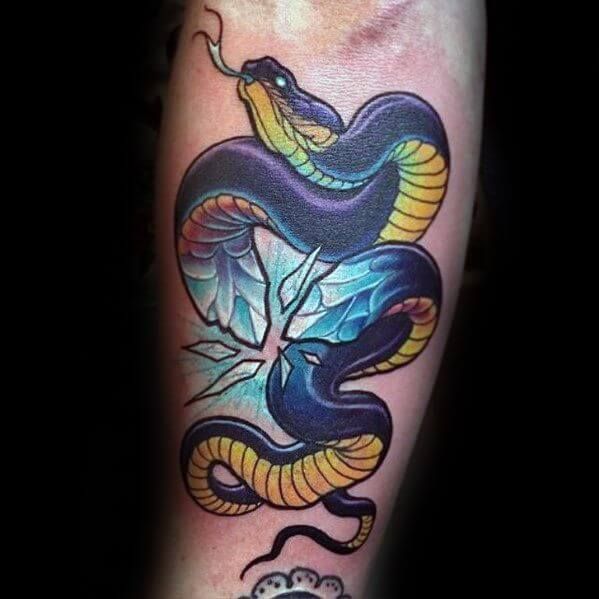 20 Neo Traditional Snake Tattoo Designs Artofit