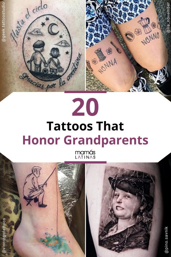 20 Tattoos That Honor Incredible Grandparents Some Of The Most Special