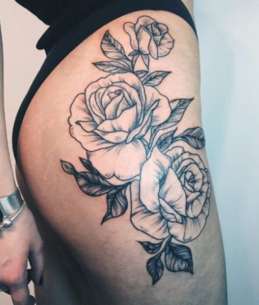 20 Thigh Tattoo Designs For Every Woman Pretty Designs