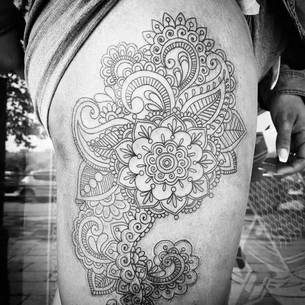 21 Trendy Mandala Tattoo Ideas For Women Stayglam