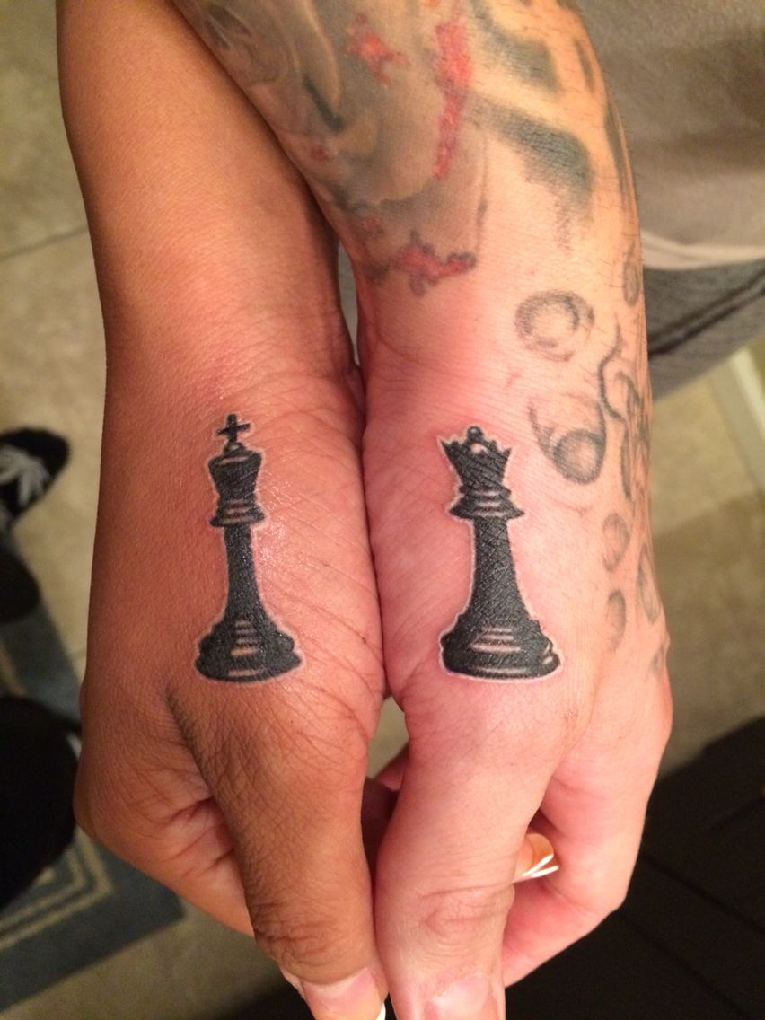 220 Chess Pieces Tattoos Designs 2020 King Queen Board Tattoo