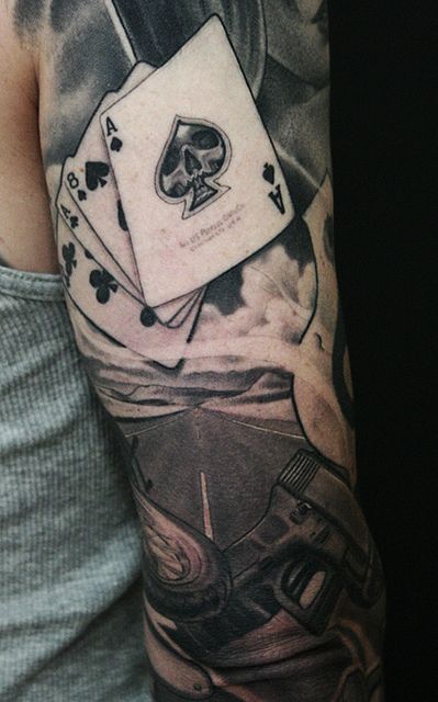 24 Awesome Ace Of Spades Tattoos With Powerful Meanings Tattooswin