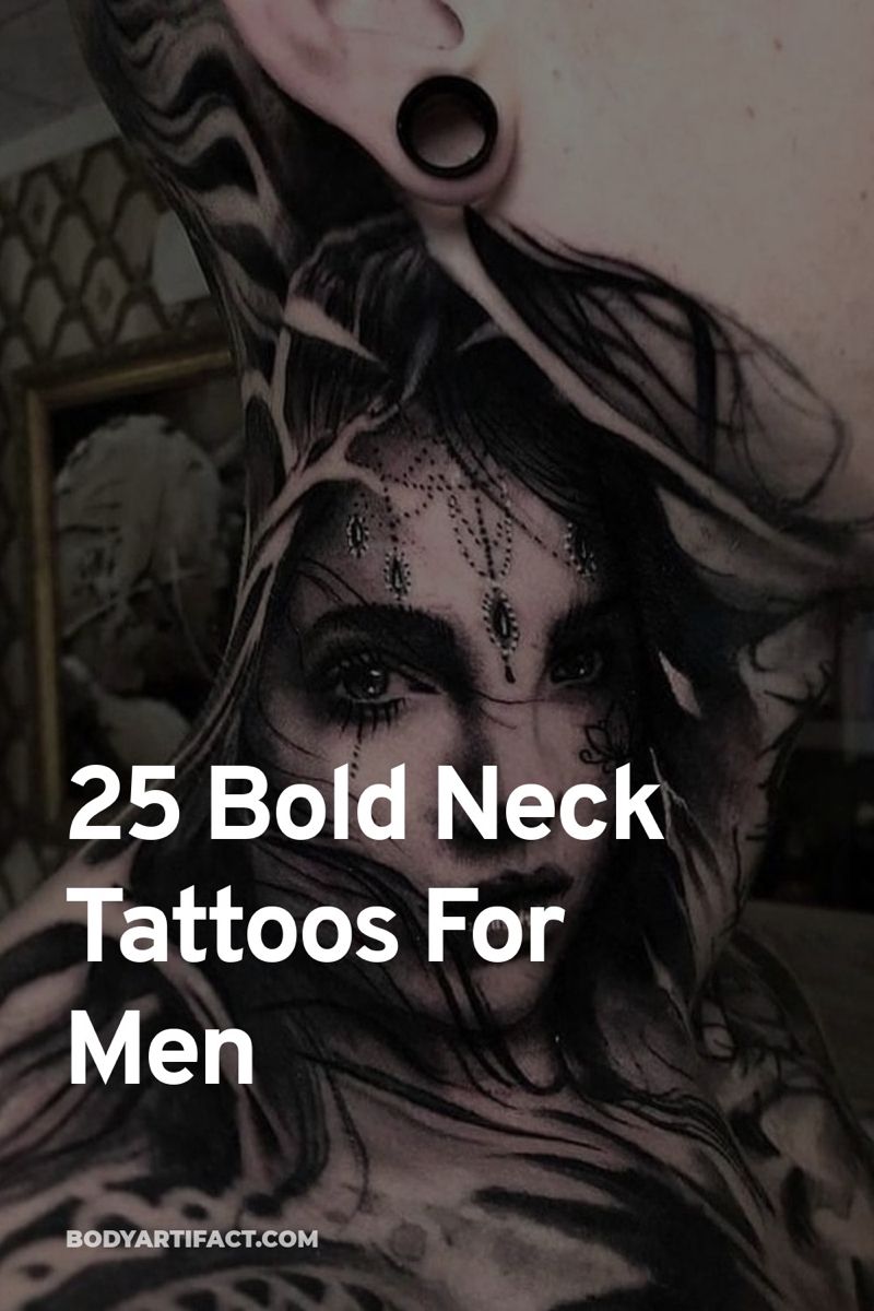 25 Bold Neck Tattoos For Women Who Know Their Style