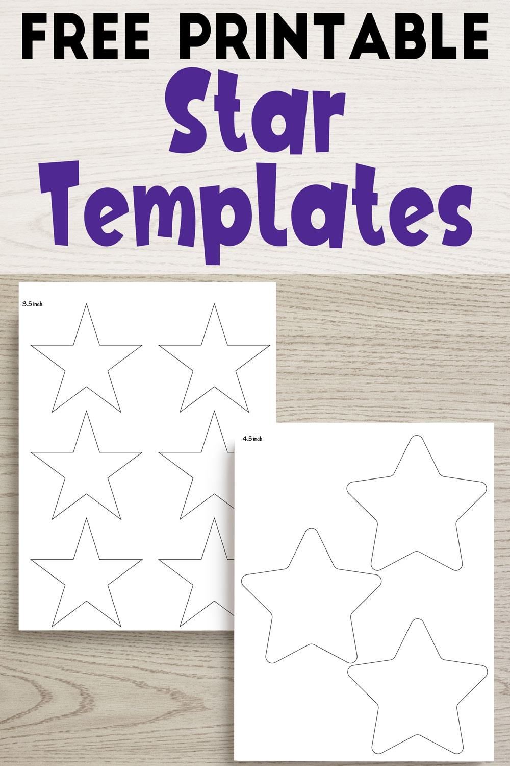 25 Free Printable Star Templates Extra Large Star Pattern The