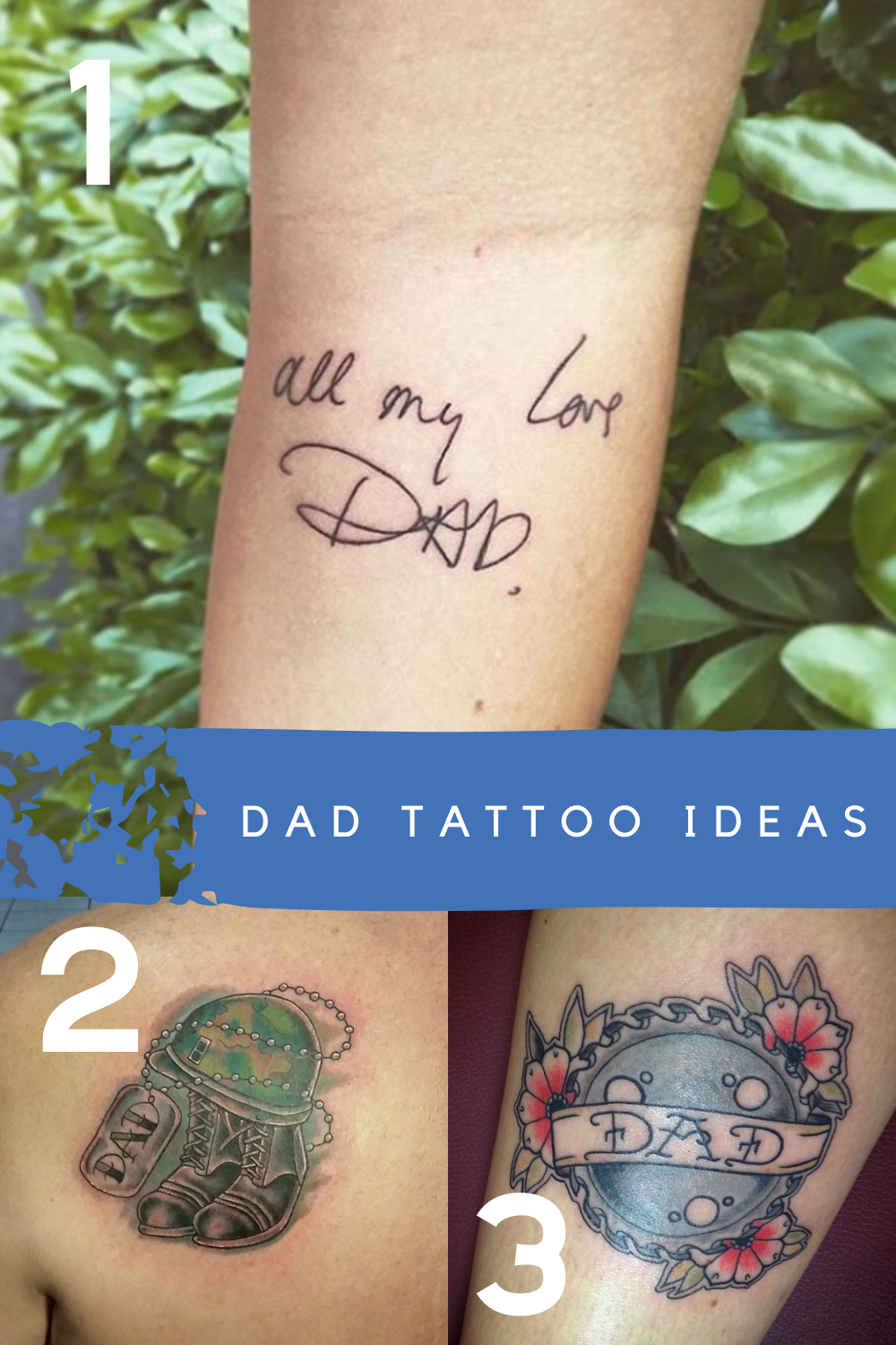 25 Honoring Dad Tattoo Ideas Tattooglee Dad Tattoos Tattoos For