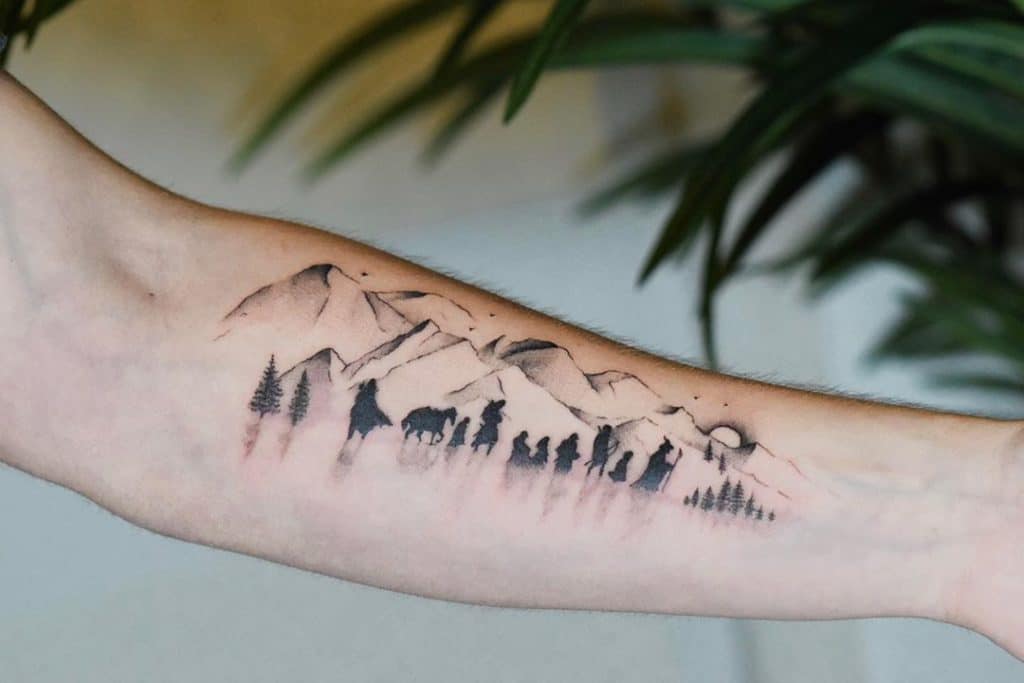 25 Mystic Lord Of The Rings Tattoos