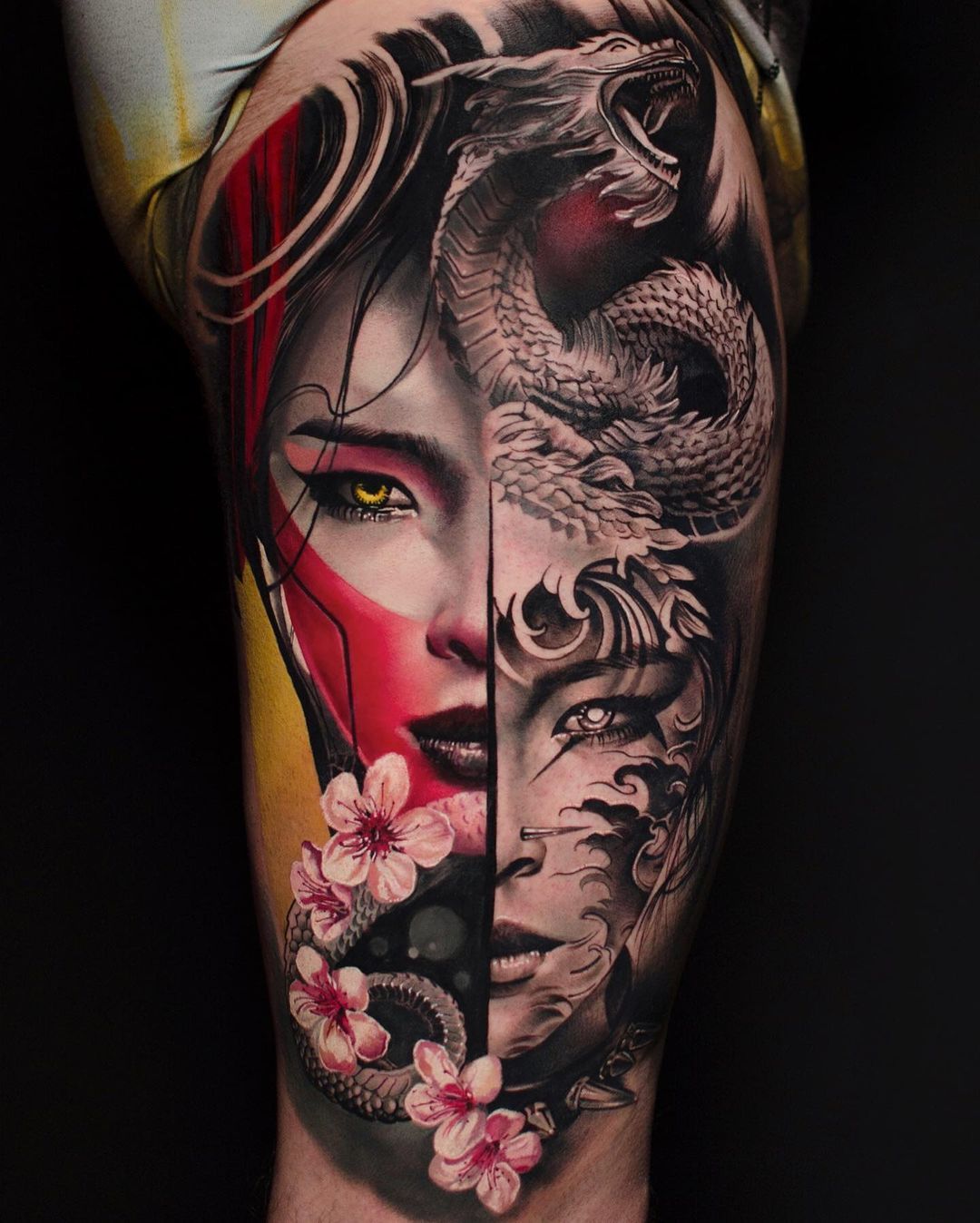 25 Striking Geisha Tattoos Designs