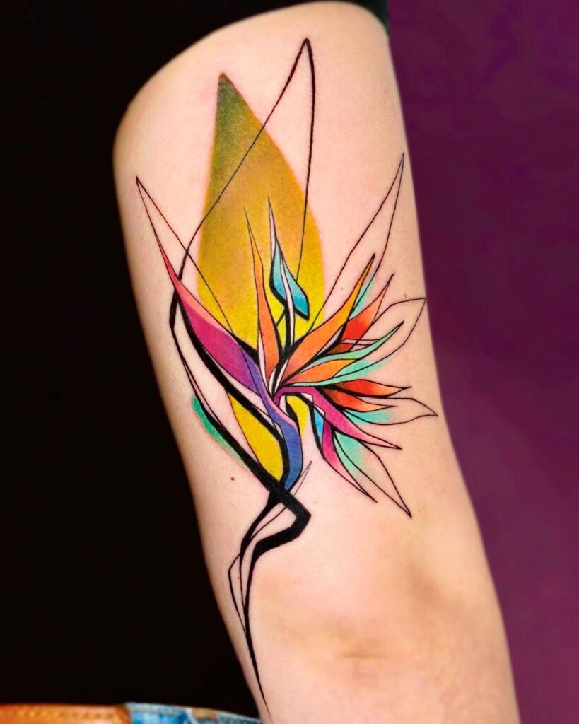 25 Stunning Bird Of Paradise Tattoo Ideas In 2022 22 Girly Tattoos Leg