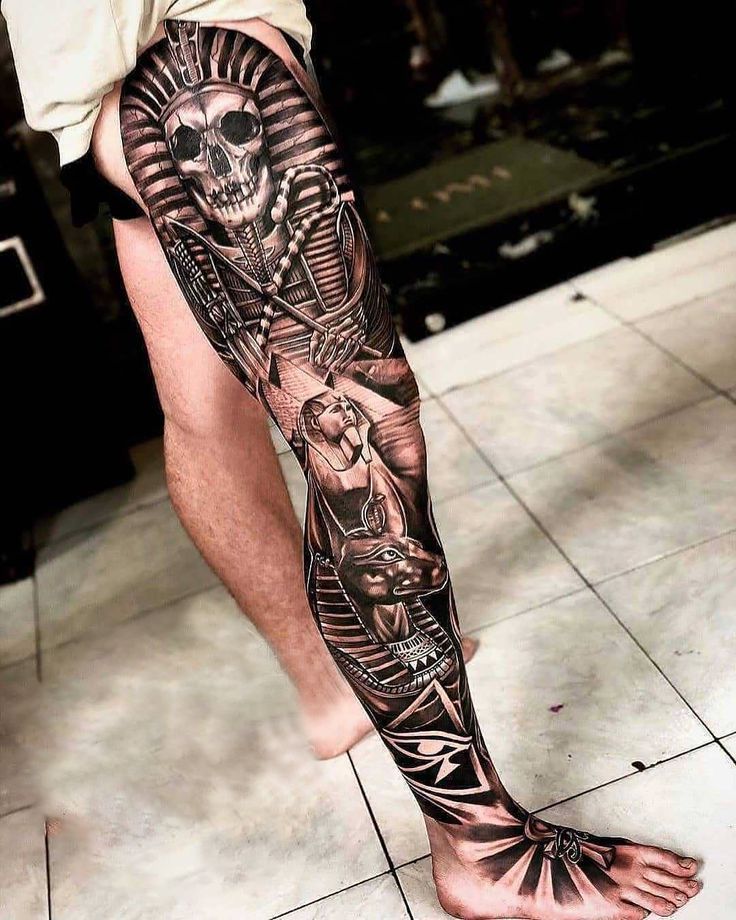 25 Unique Leg Tattoos For Men Full Leg Tattoos Leg Tattoo Men