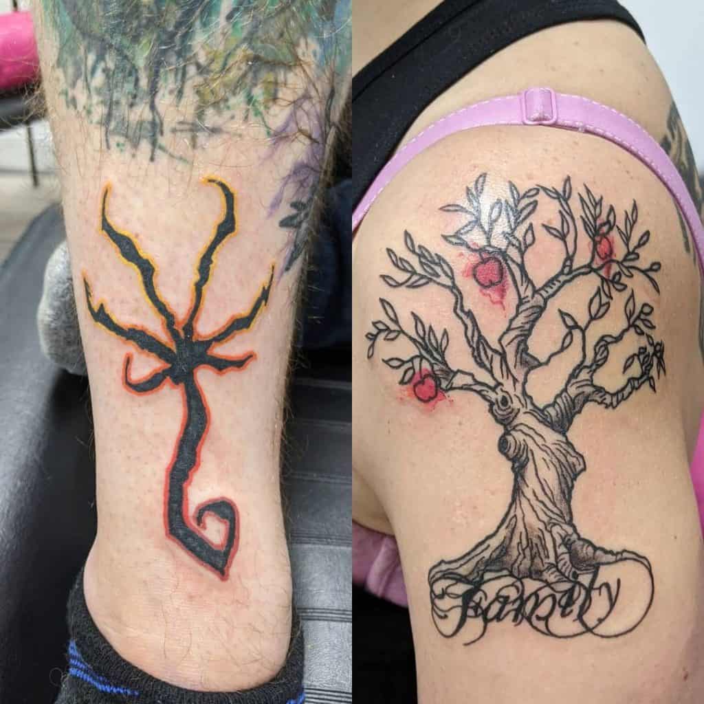 250 Images Of Family Tree Tattoo Designs 2022 Ideas With Names