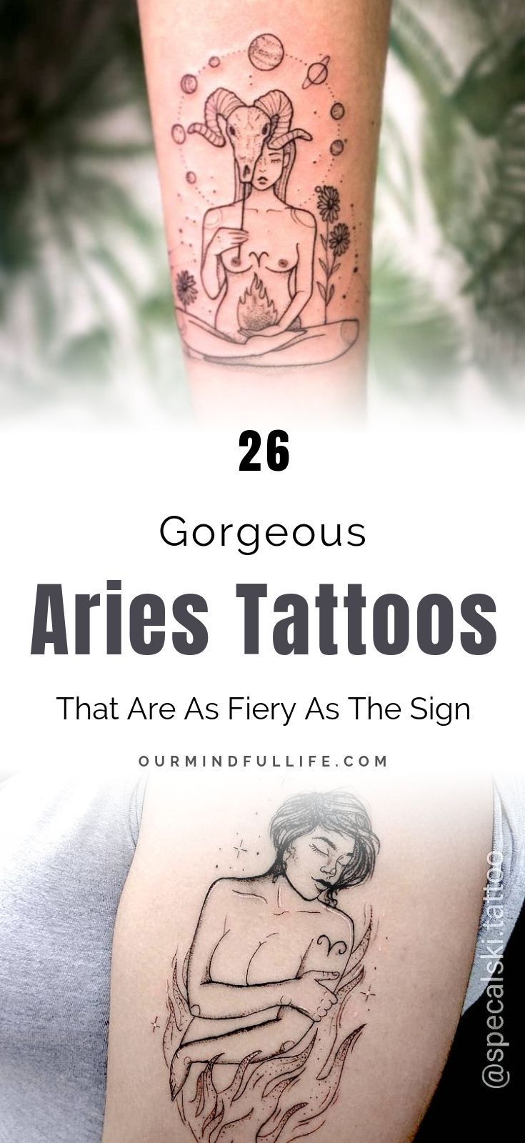 26 Gorgeous Aries Tattoos That Are Fiery Af Ourmindfullife Com