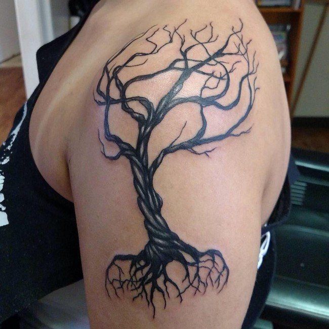 27 Deep Rooted Family Tree Tattoos And Meanings Tattooswin