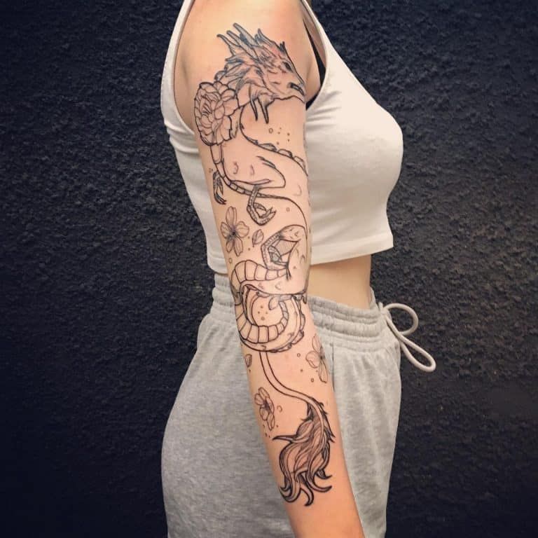 27 Dragon Tattoos For Women Dragon Tattoo For Women Tattoos For