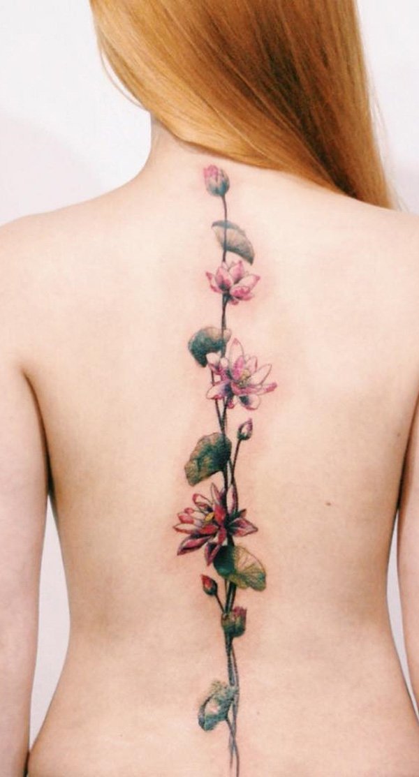 28 Most Coolest Spine Tattoo Ideas For Women Ohh My My