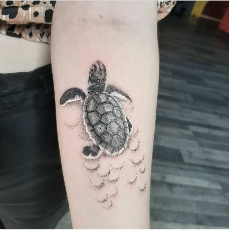 29 Cute Sea Turtle Tattoo Designs The Xo Factor