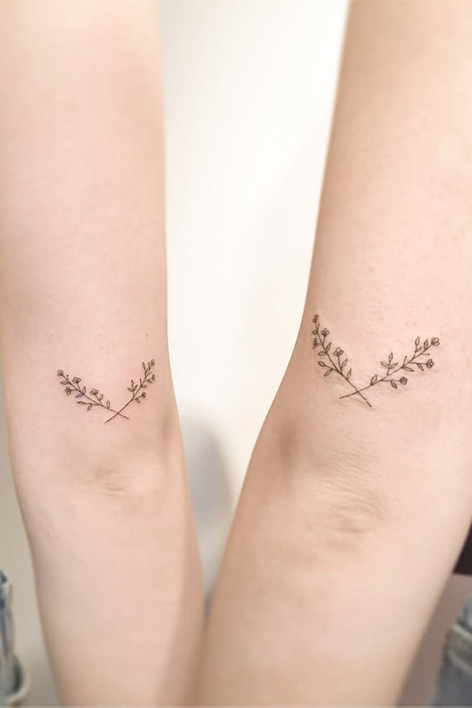 29 Stunning Sister Tattoos Ideas That You Would Love To Flaunt Psycho