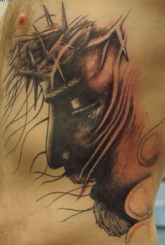 30 Best Jesus Tattoos On Rib Tattoo Designs Tattoosbag Com Kulturaupice